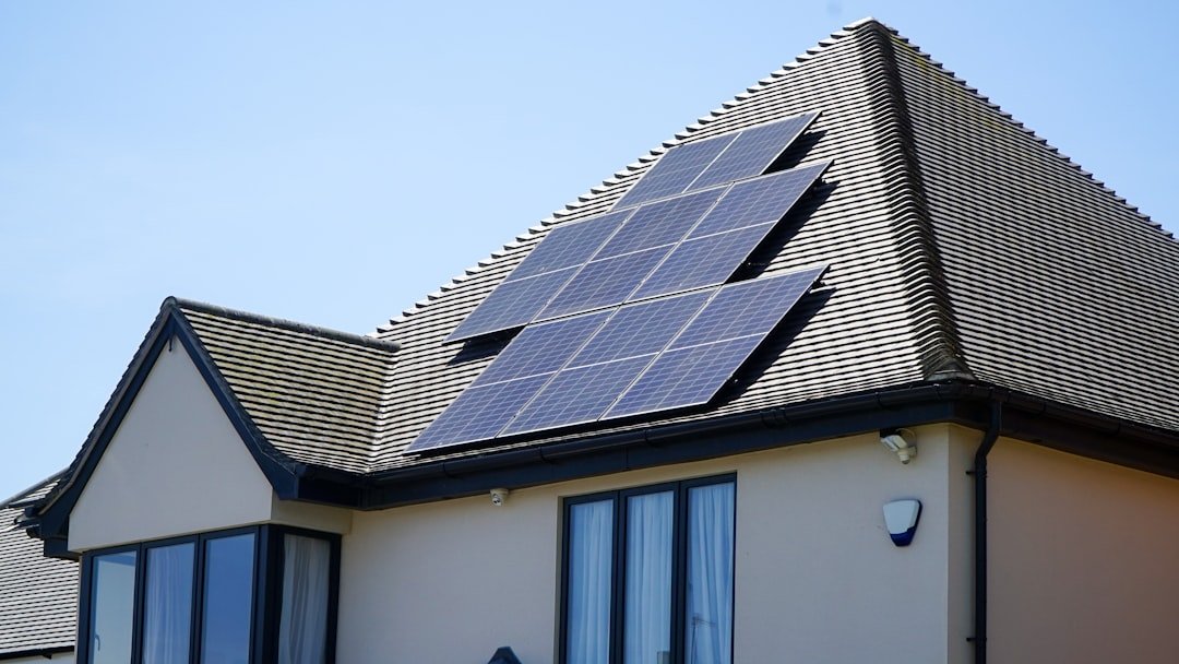 The Art of Drawing Readers In: Your attractive post title goes here Solar panel systems on a house roof